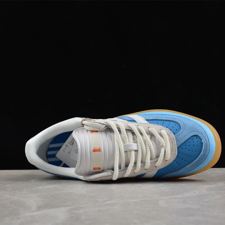 Adidas Gazelle Indoor - Sky Blue/White - Image 4