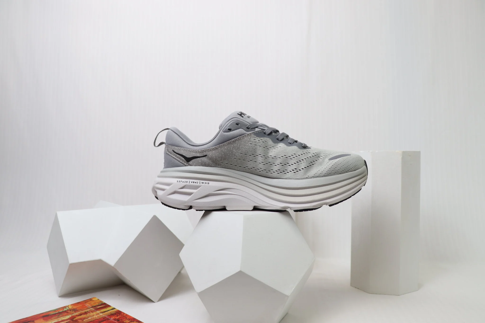 Hoka Bondi 8 - Cloud Steel - Image 2
