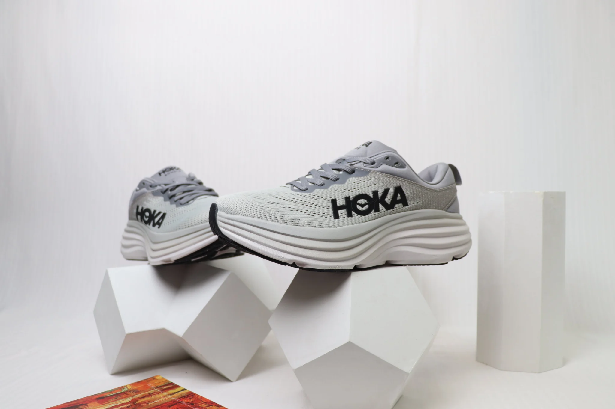 Hoka Bondi 8 - Cloud Steel - Image 4