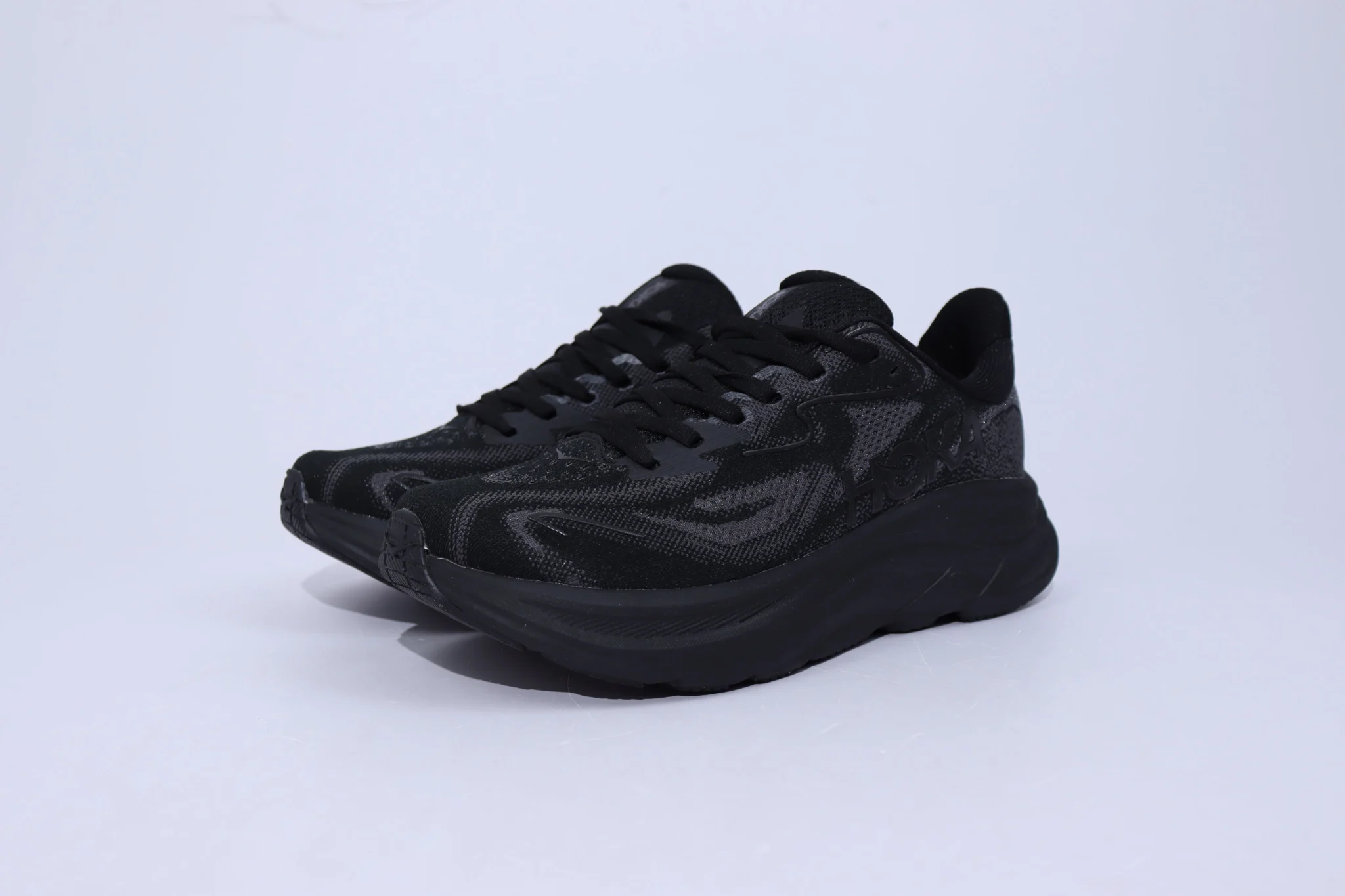 Hoka Clifton 10 - All Black - Image 3