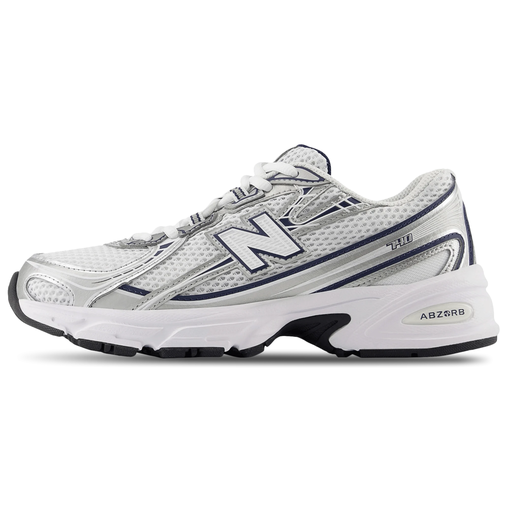 New Balance 740 - White/Blue - Image 4