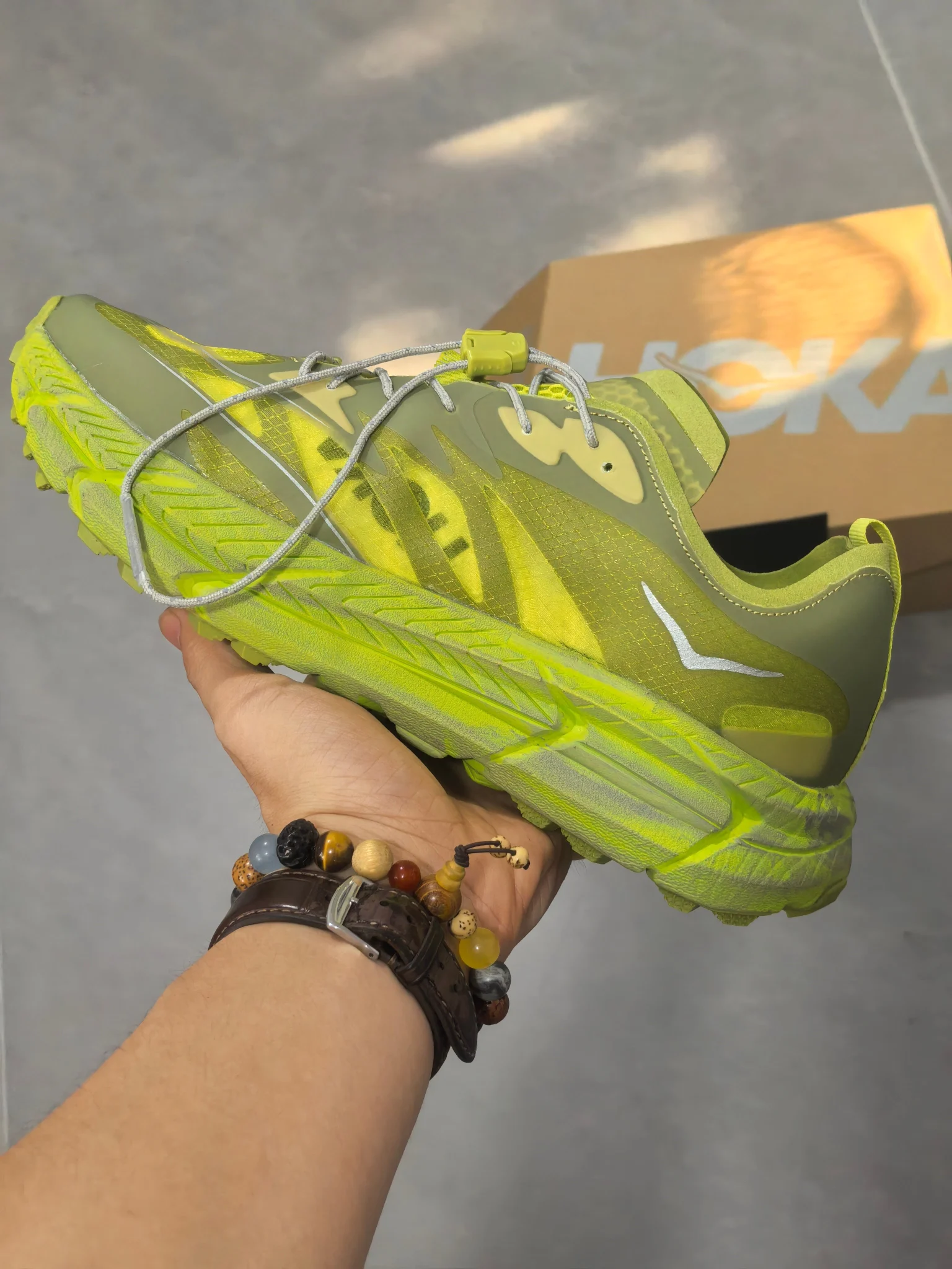 Hoka Mafate Speed 2 - Neon Surge - Image 4