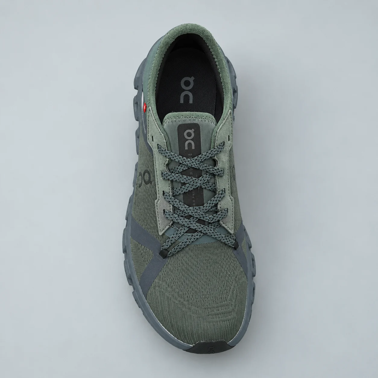 On Cloud X 4 AD - Olive/Grey - Image 6