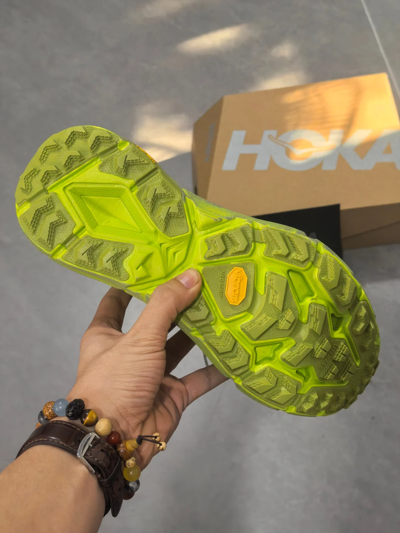 Hoka Mafate Speed 2 - Neon Surge - Image 3