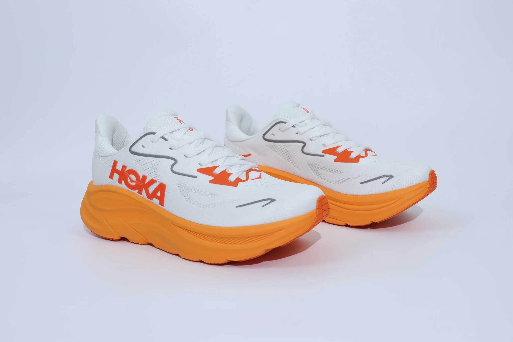Hoka Clifton 10 - Orange - Image 7