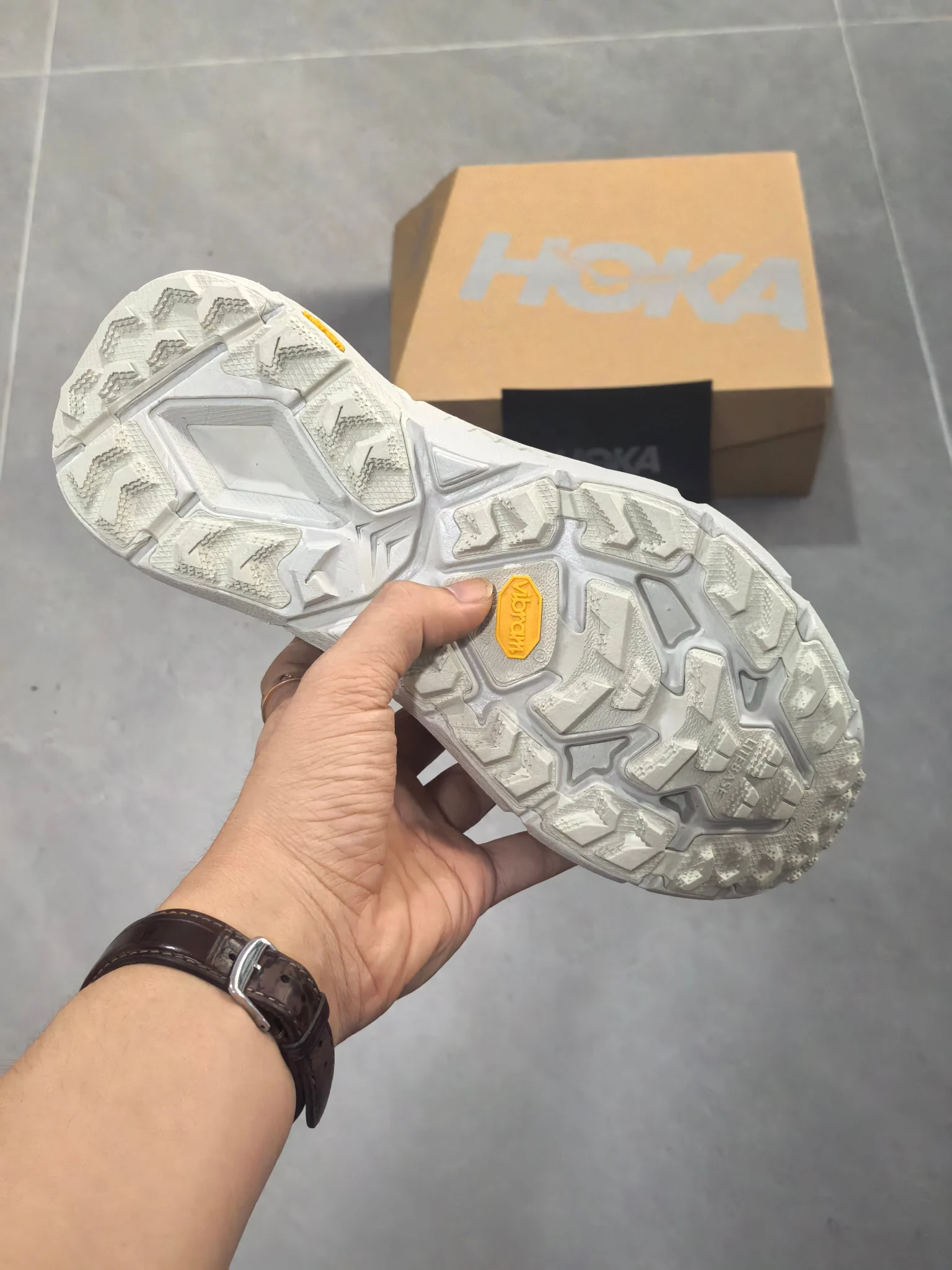 Hoka Mafate Speed 2 - Desert Cream - Image 4