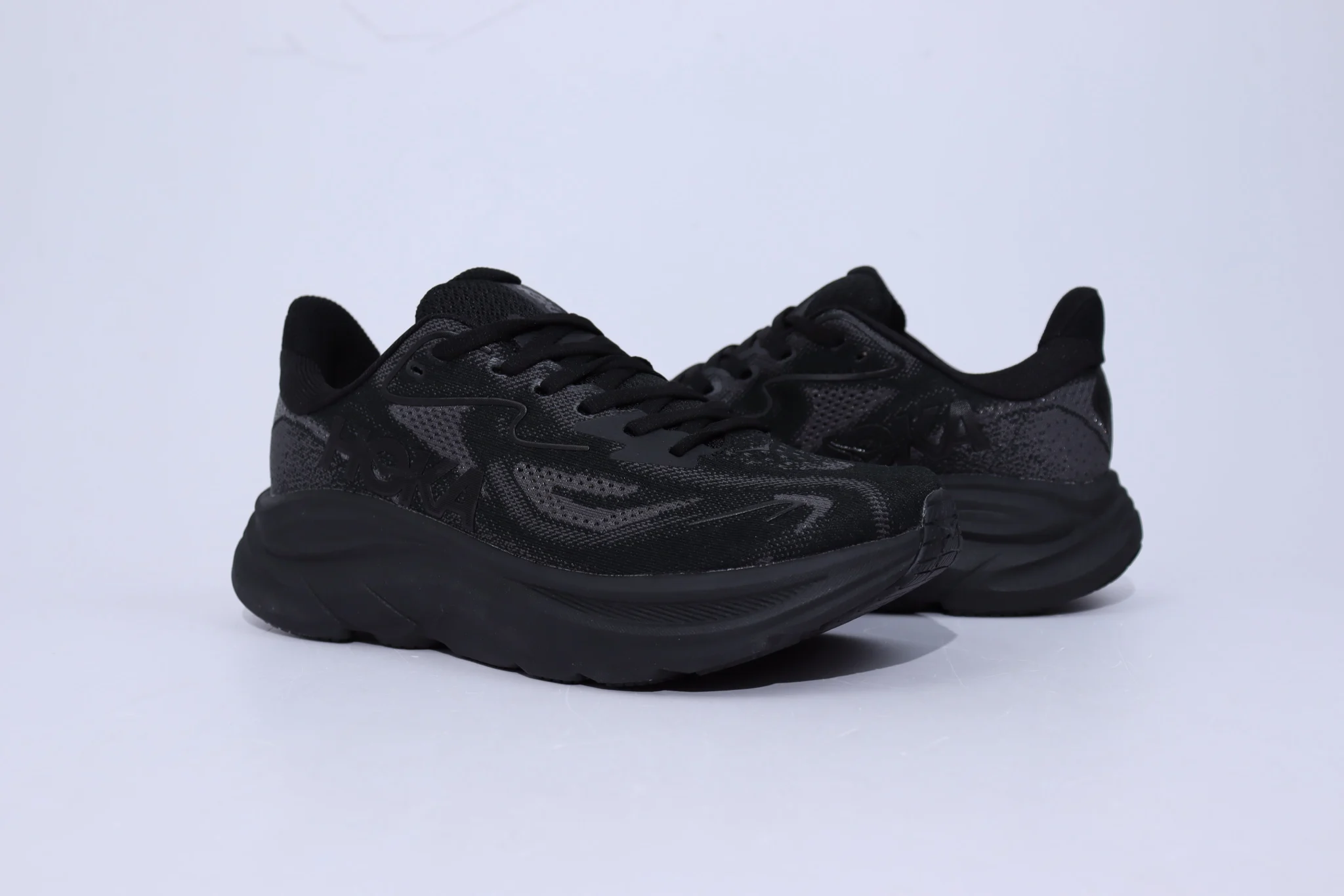 Hoka Clifton 10 - All Black - Image 7