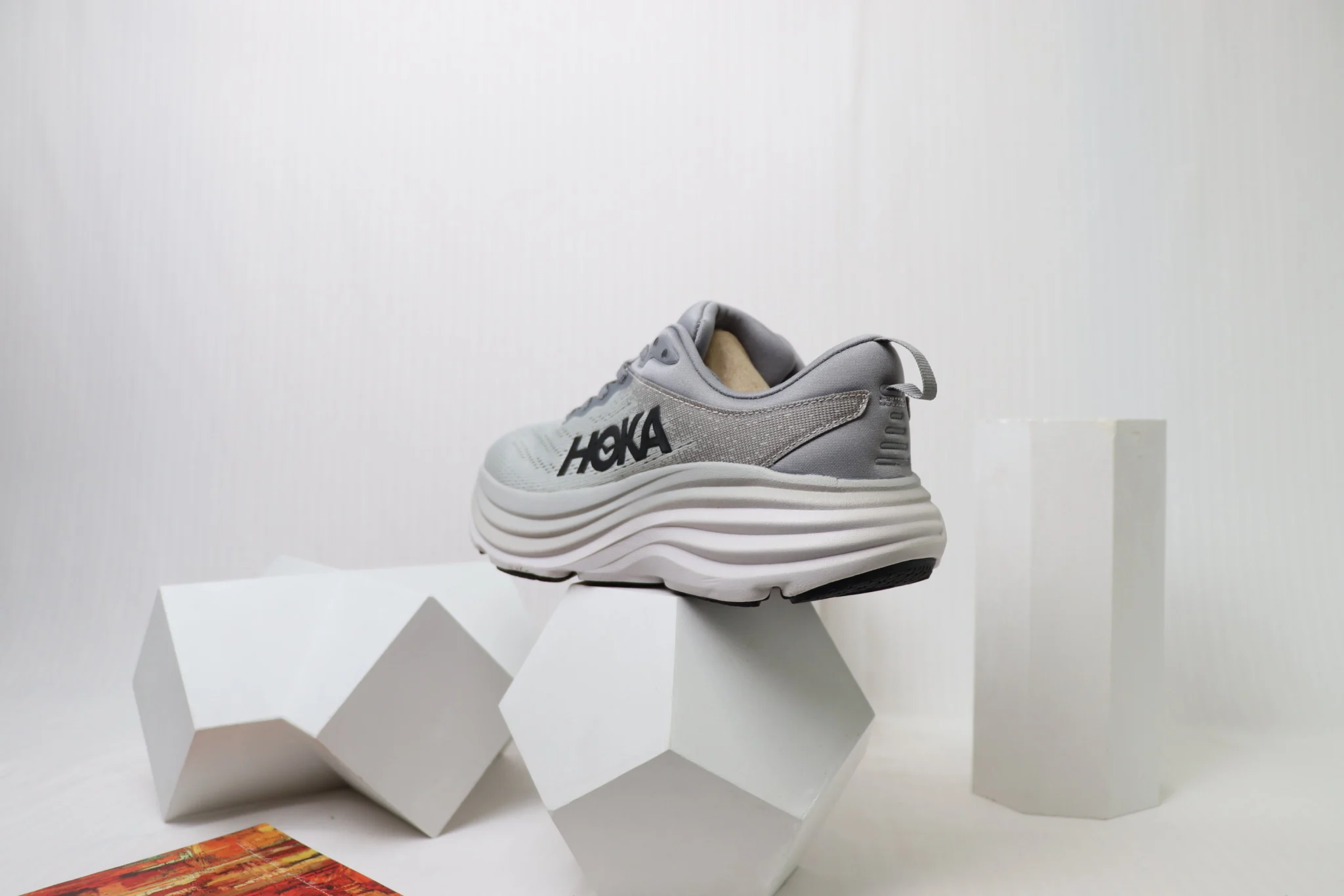 Hoka Bondi 8 - Cloud Steel - Image 5