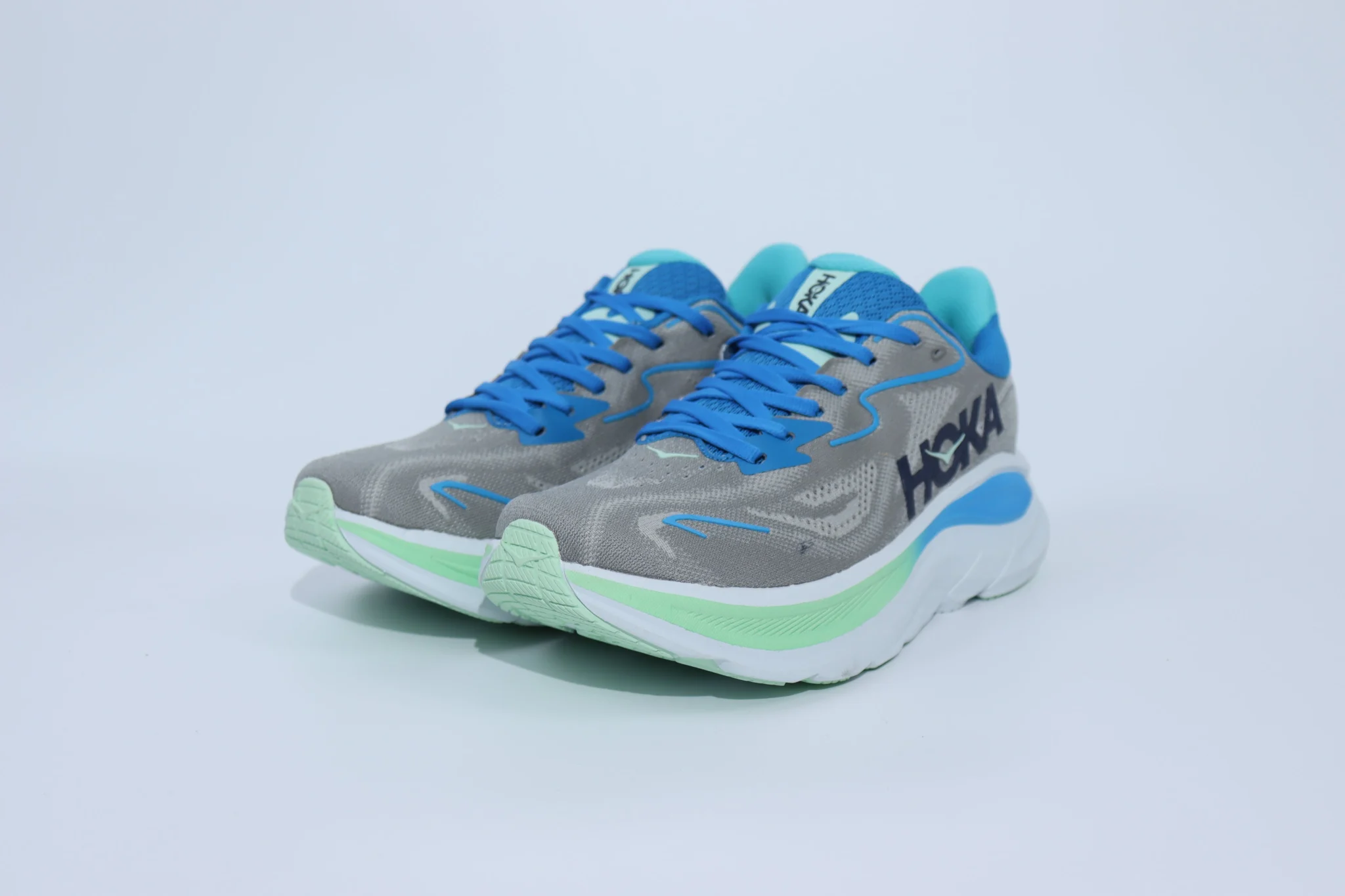 Hoka Clifton 10 - Grey Mint - Image 5