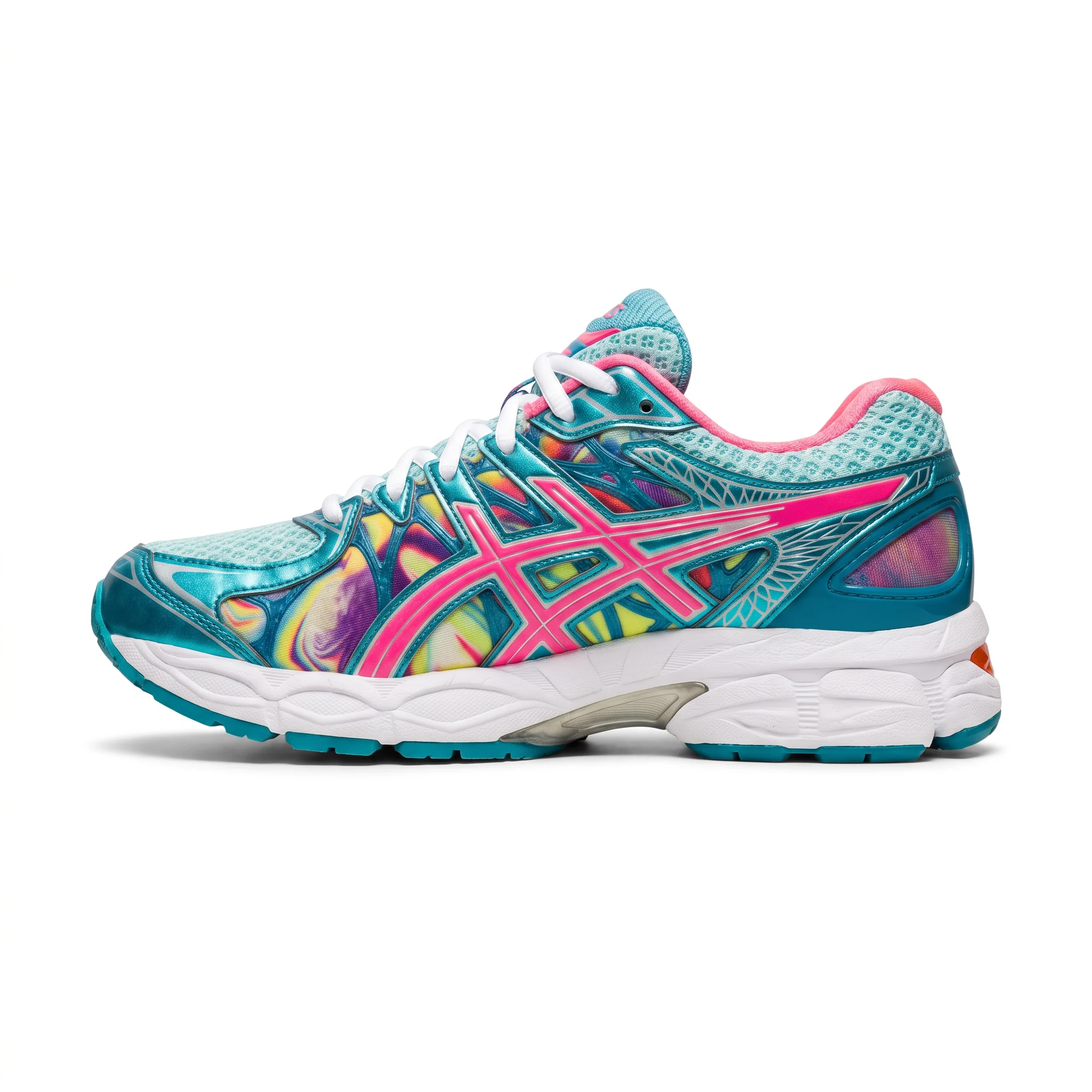 ASICS GEL-NIMBUS 16 - Aqua Pink Prism - Image 2