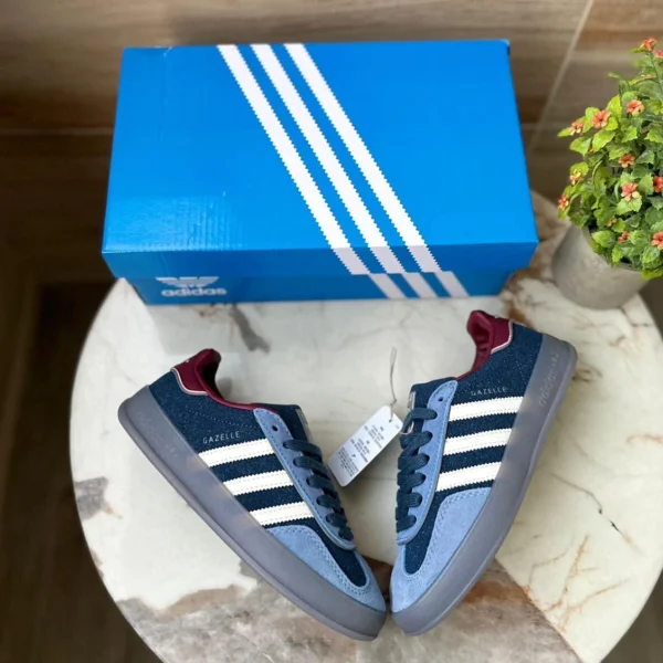Adidas Gazelle Indoor - Navy Blue/Burgundy
