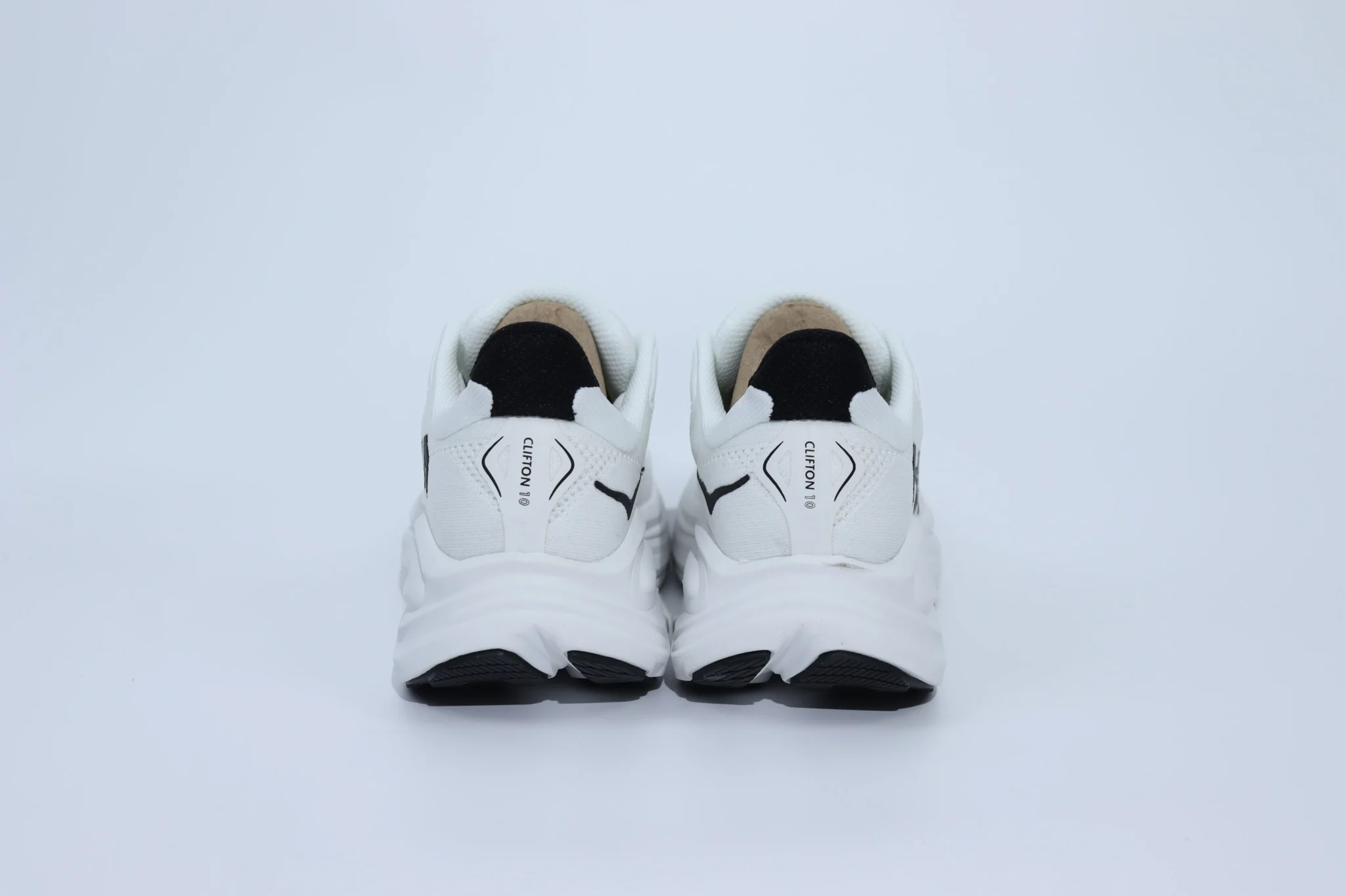 Hoka Clifton 10 - White Black - Image 3