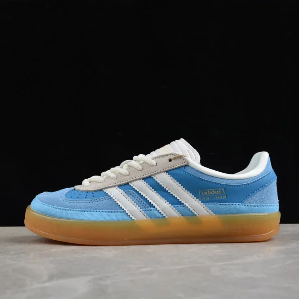 Adidas Gazelle Indoor - Sky Blue/White
