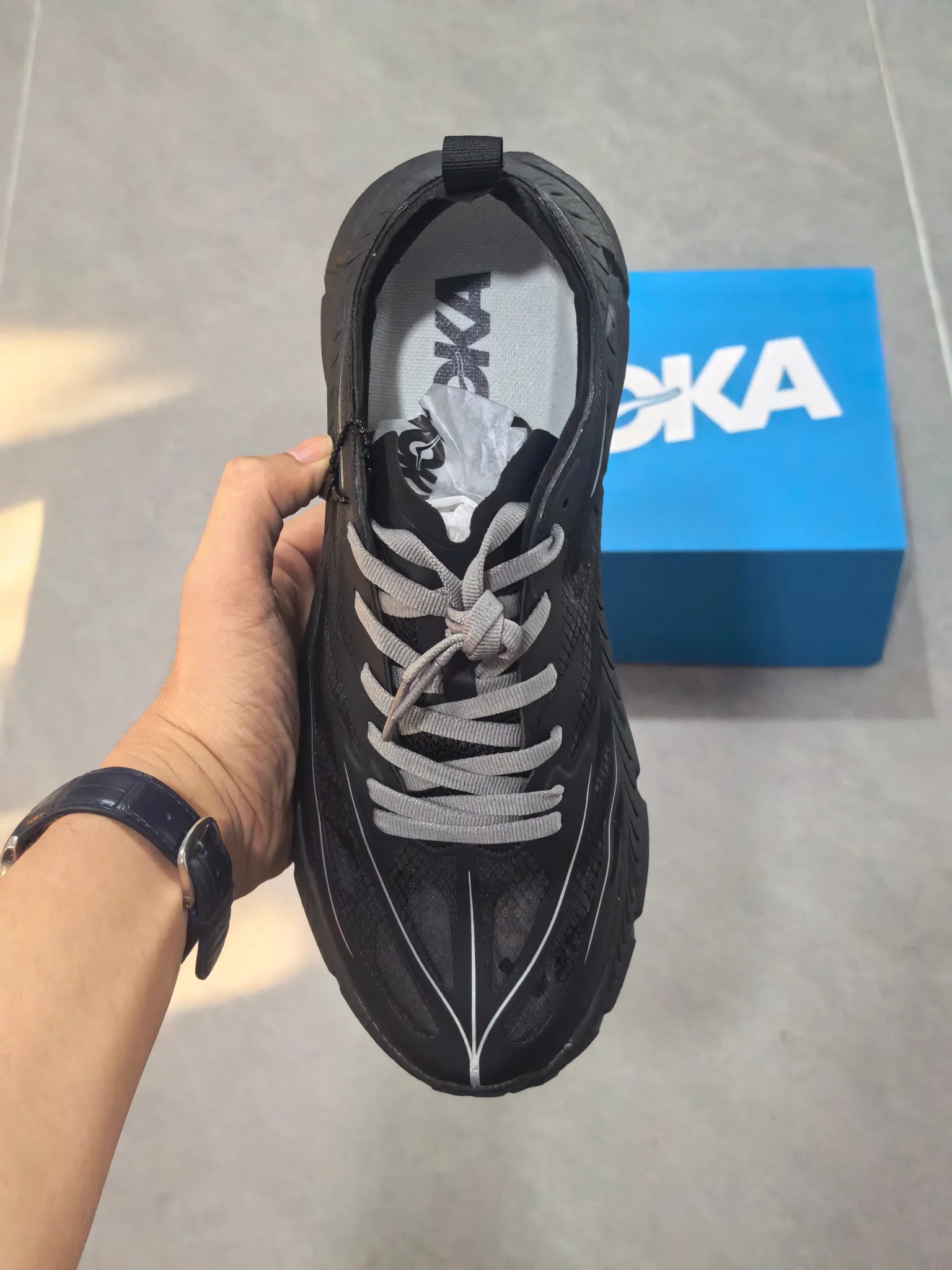 Hoka Mafate Speed 2 - Stealth Black - Image 3