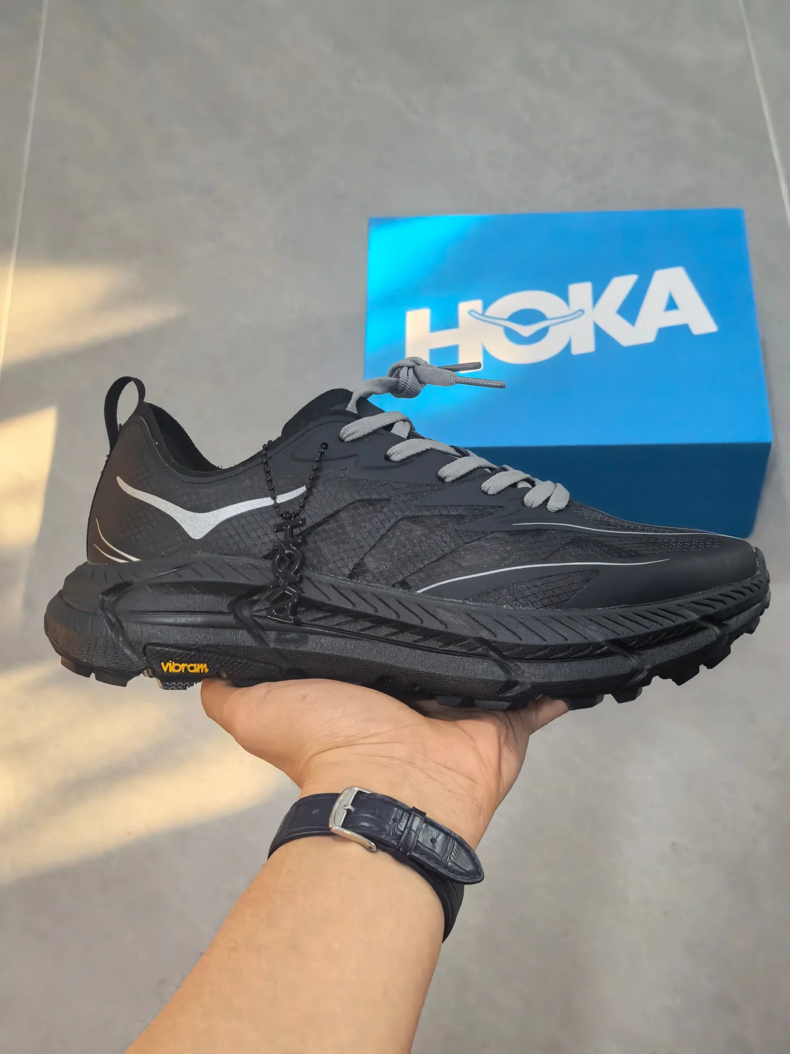 Hoka Mafate Speed 2 - Stealth Black - Image 2