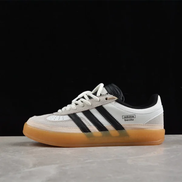 Adidas Gazelle Indoor - White/Black/Beige