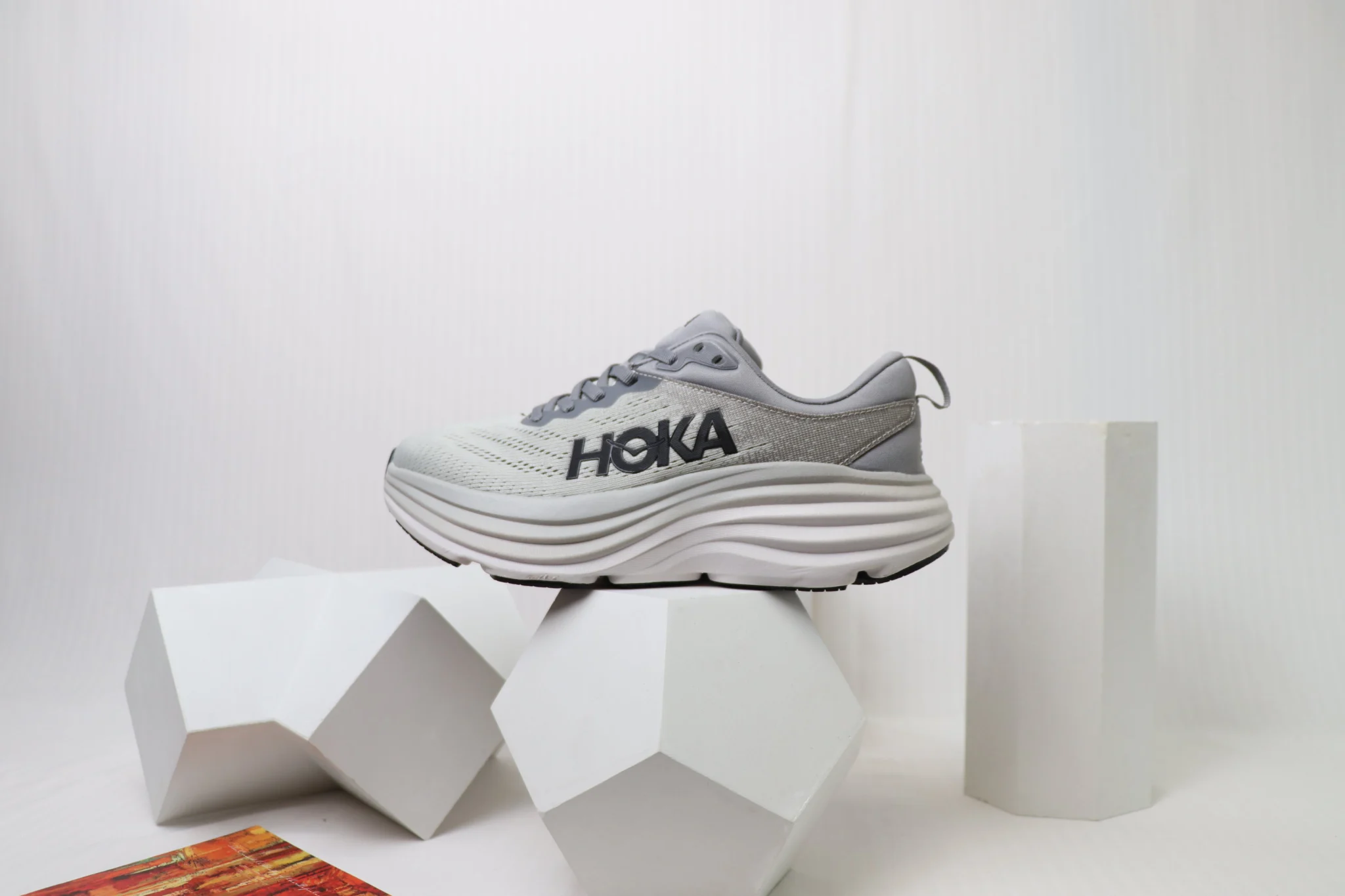 Hoka Bondi 8 - Cloud Steel