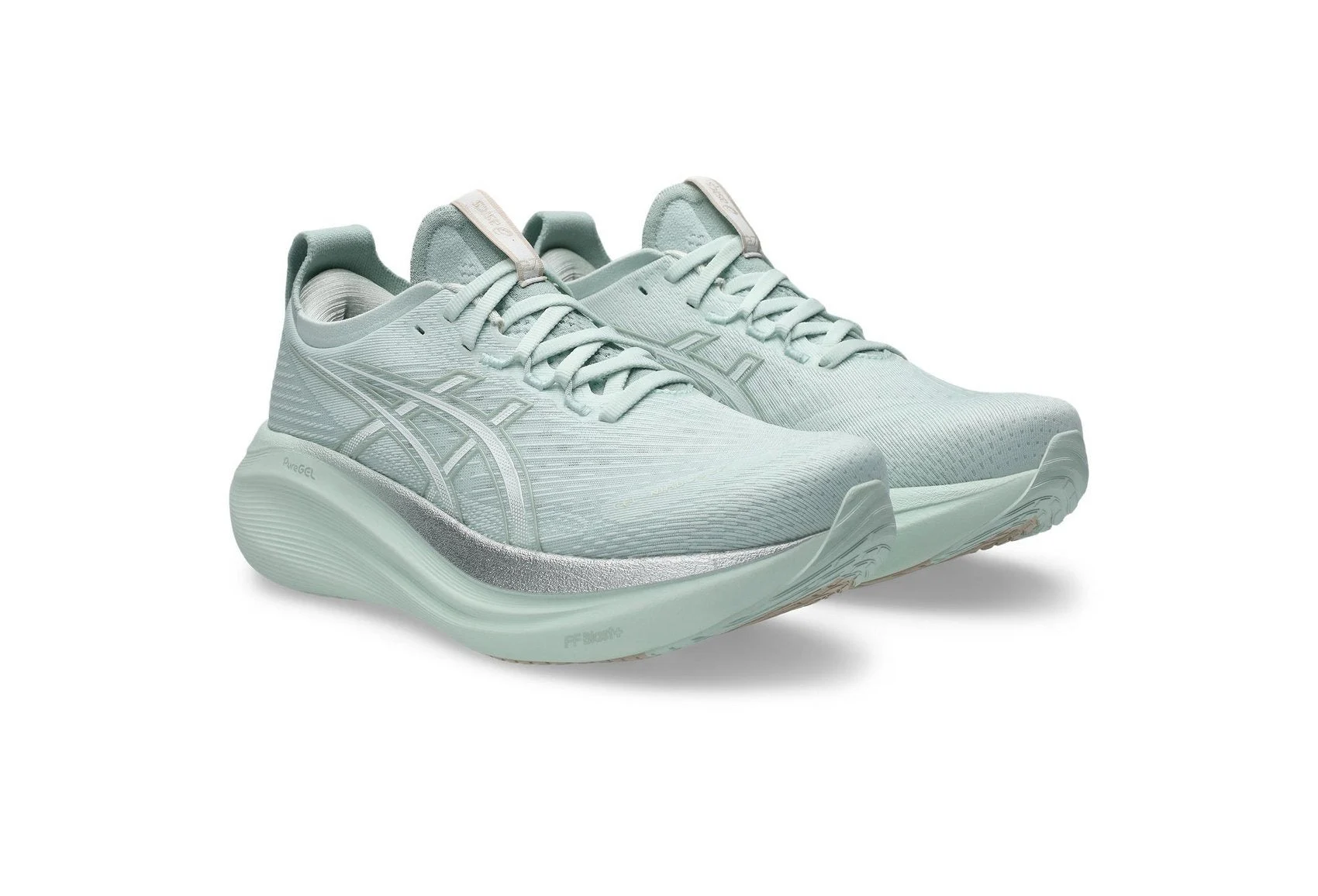ASICS GEL-NIMBUS 27 - Pure Aqua Blanc - Image 2